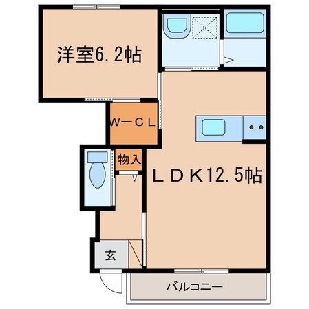 ラフィーナの物件間取画像